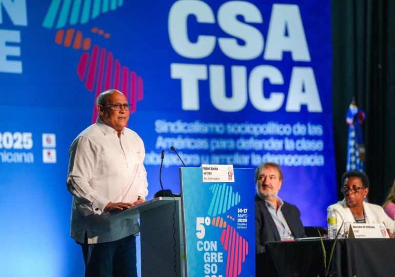 Santos Badía exhorta a fortalecer el sindicalismo con democracia, inclusión y adaptación tecnológica