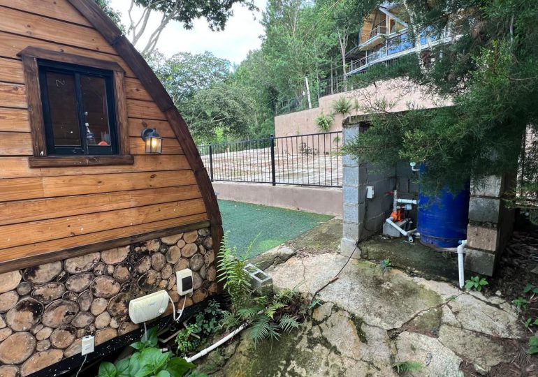 Asociación Propietarios comunidad Jamaca de Dios denuncian posible colapso de la montaña en Jarabacoa