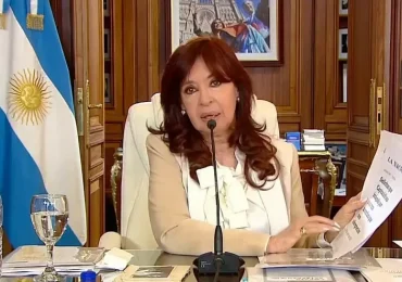 Expresidenta Kirchner se presentará el miércoles para su detención en Argentina