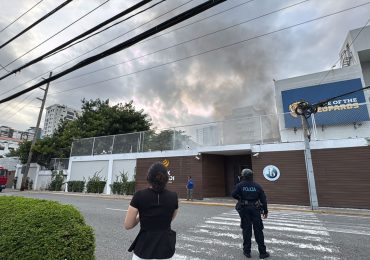Colegio Lux Mundi controla conato de incendio sin daños ni heridos