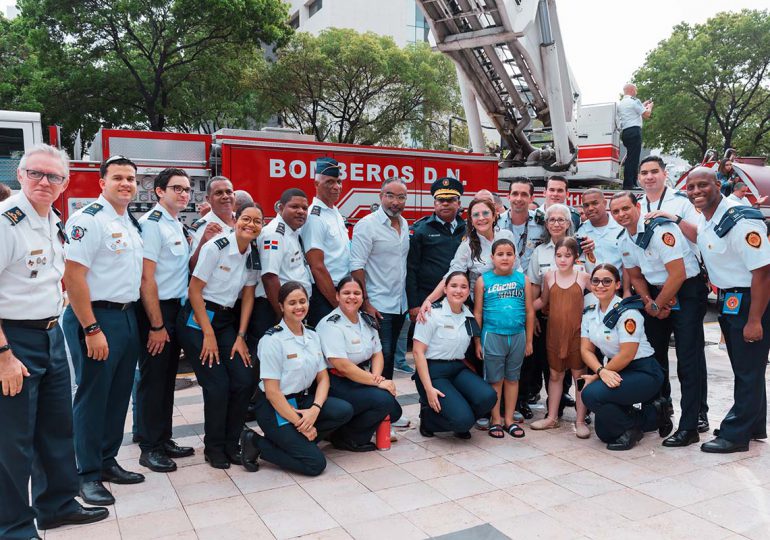 Cuerpo de Bomberos del DN tiene todo listo para tradicional manguerazo de verano
