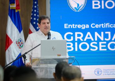 DIGEGA y la FAO entregan certificados en bioseguridad porcina
