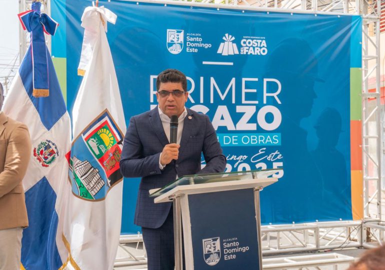 Alcalde Dío Astacio dará el primer picazo en los Tres Brazos de las obras del Presupuesto Participativo Municipal