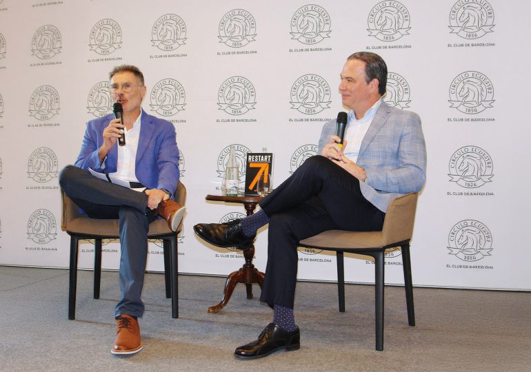 Ney Díaz presenta su libro RESTART en Barcelona