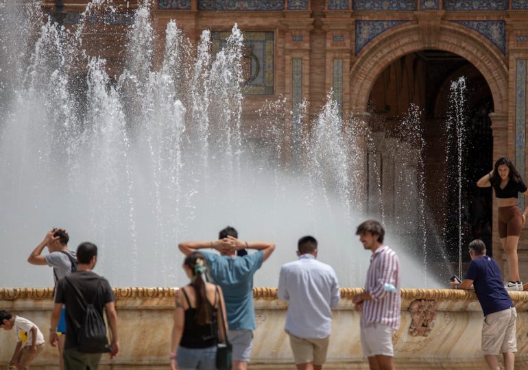 España rompe récord histórico de calor con 46°C en medio de ola extrema en Europa
