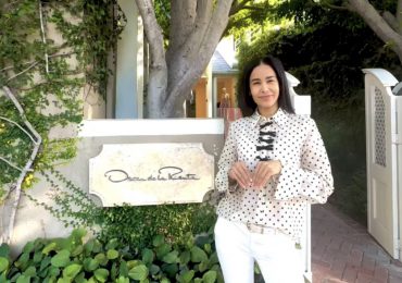 Masiel Taveras se prepara para su próxima portada vestida de Oscar de la Renta