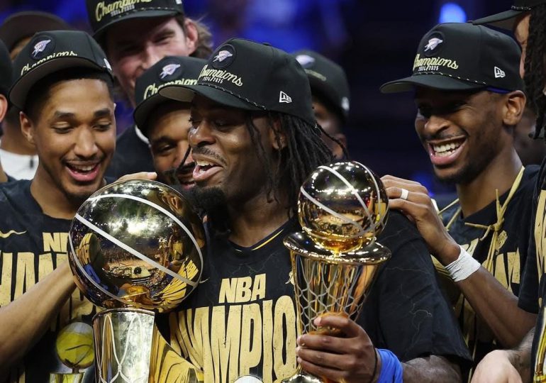 Oklahoma City Thunder se corona campeón de la NBA