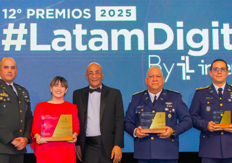 Ministerio de Defensa gana dos primeros lugares en los Premios LATAM DIGITAL 2025