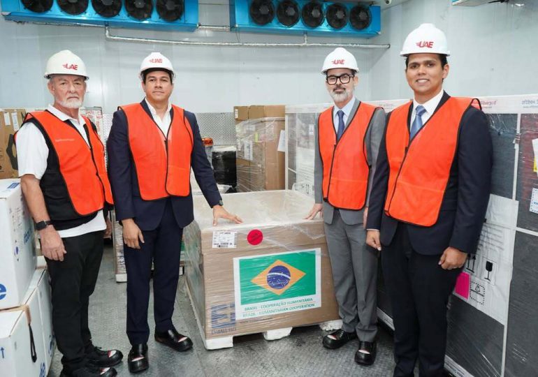 República Dominicana recibe donación de vacunas contra la tuberculosis por parte de Brasil