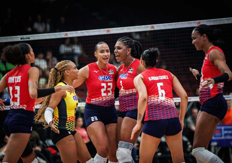 Brayelin, Gaila, Yonkaira y Arianna guían RD a un triunfo 3-2 sobre Holanda en la VNL