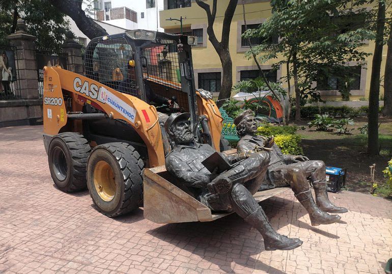 Ciudad de México dice que “recuperará” las estatuas de Fidel Castro y Che Guevara