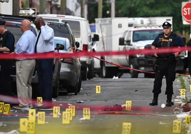 Tres muertos y nueve heridos, entre ellos dos niños, tras tiroteo en Filadelfia