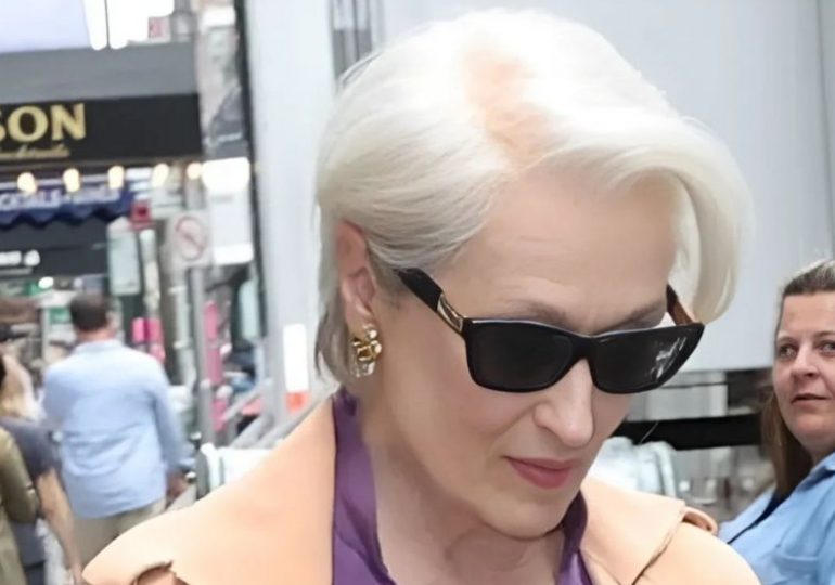 ¡Miranda Priestly ha vuelto! Primeras imágenes de Meryl Streep en el set de El diablo viste a la moda 2