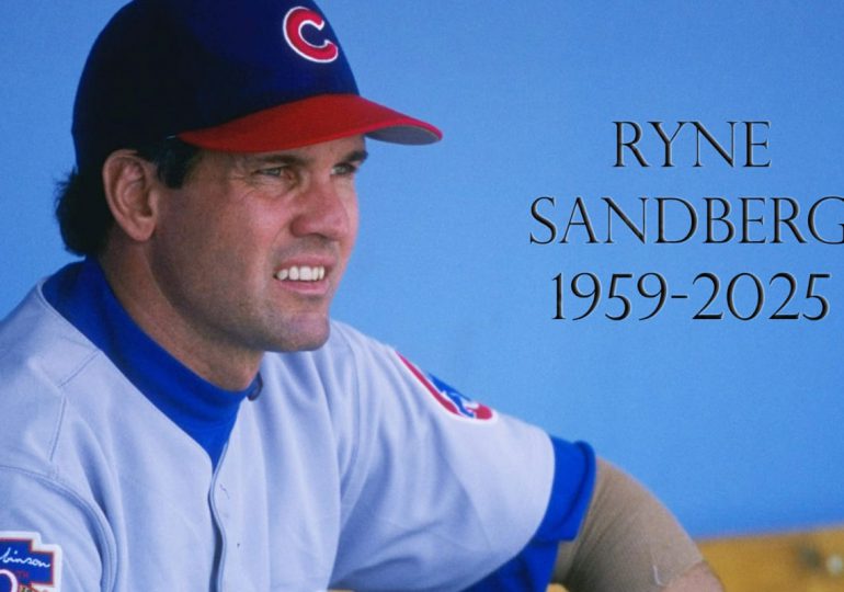 Fallece Ryne Sandberg, leyenda de los Cachorros de Chicago, a los 65 años