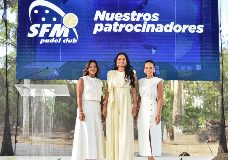 Formalizan primer picazo del SFM Sport and Pádel Club en San Francisco de Macorís