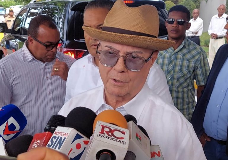 Video | Hipólito Mejía sorprendido con el nombramiento de Magín Díaz como ministro de Hacienda