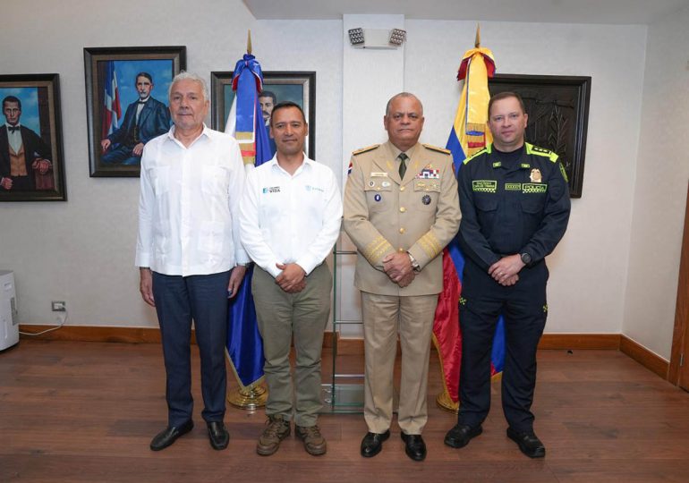 Ministros de Defensa de República Dominicana y Colombia reafirman lazos estratégicos en materia de seguridad y cooperación