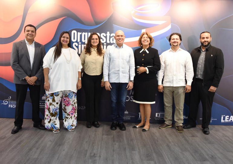Ministerio de Cultura y Fundación Filarmonía se unen para el relanzamiento de la Orquesta Sinfónica Juvenil