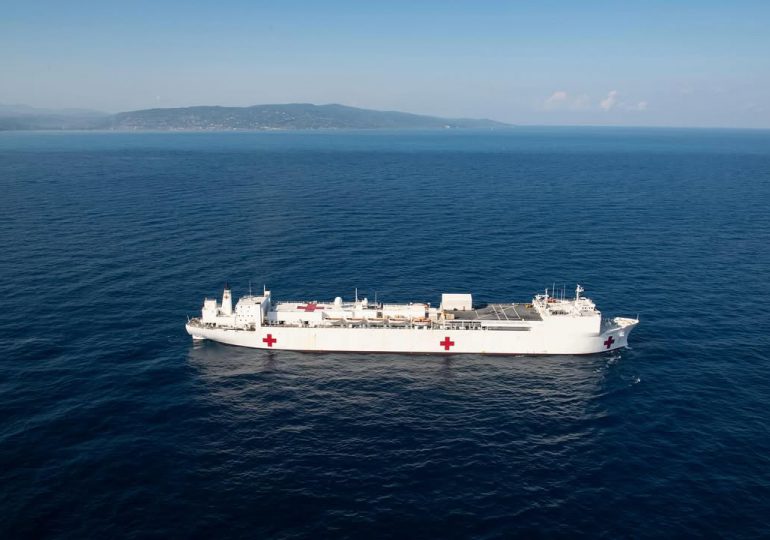 Regresa el buque hospital USNS Comfort a República Dominicana con jornada de servicios médicos gratuitos
