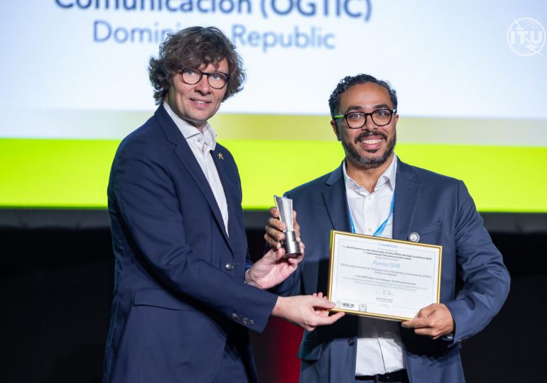 OGTIC recibe reconocimiento en los Premios WSIS 2025 por su iniciativa Puntos GOB