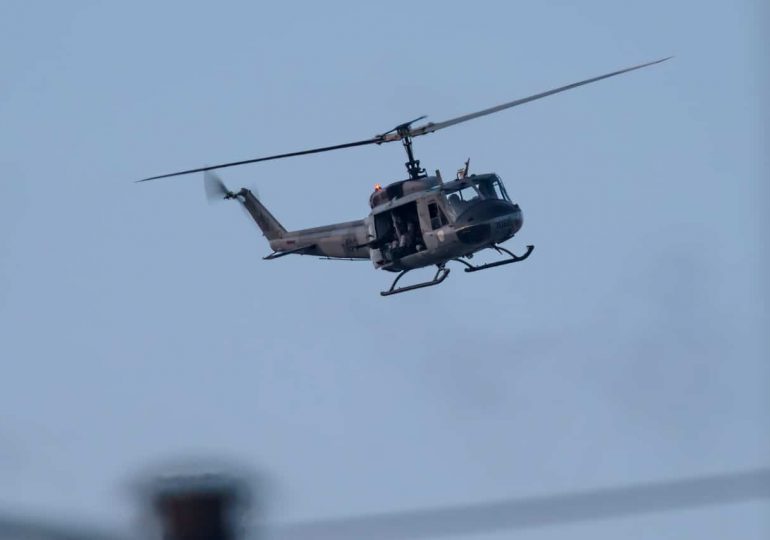 Gran operativo contra el narcotráfico con helicópteros en Cotuí