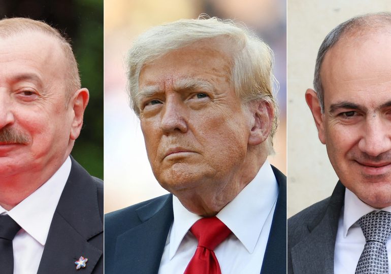 Trump asegura haber reconciliado "para siempre" a Armenia y Azerbaiyán