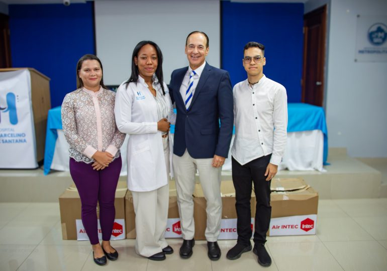 INTEC dona ventiladores mecánicos al hospital Marcelino Vélez Santana