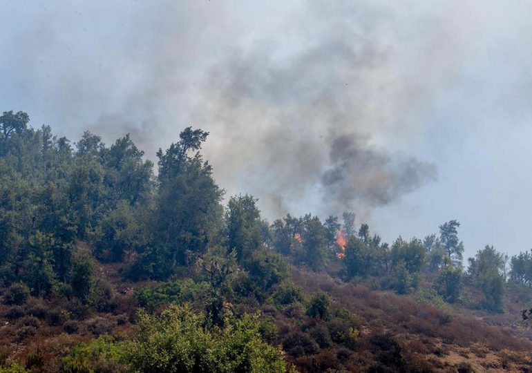 Video | Continúan labores para extinguir incendio que quemó 500 hectáreas de bosque en Marruecos