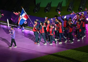 Delegación RD desfila en inauguración Panamericanos Junior