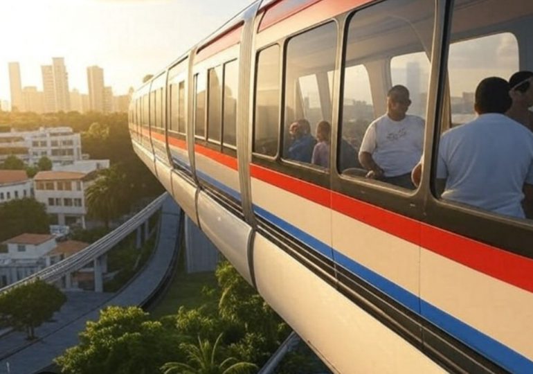 Monorriel para el Gran Santo Domingo: Abinader anuncia su construcción