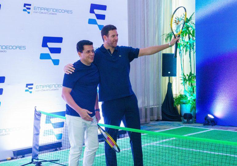 David Collado y Juan Martín Del Potro resaltan RD como destino para turismo deportivo
