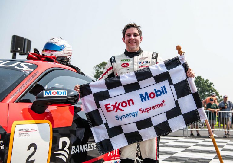 Video | Jimmy Llibre conquista su primera victoria de la temporada en la Porsche Carrera Cup North America