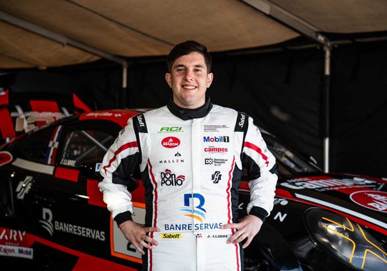 Jimmy Llibre llevará la bandera dominicana a las 12 Horas de Spa Francorchamps