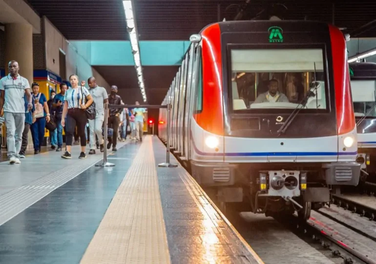 Abinader pondrá en funcionamiento trenes de seis vagones para la línea Uno del Metro