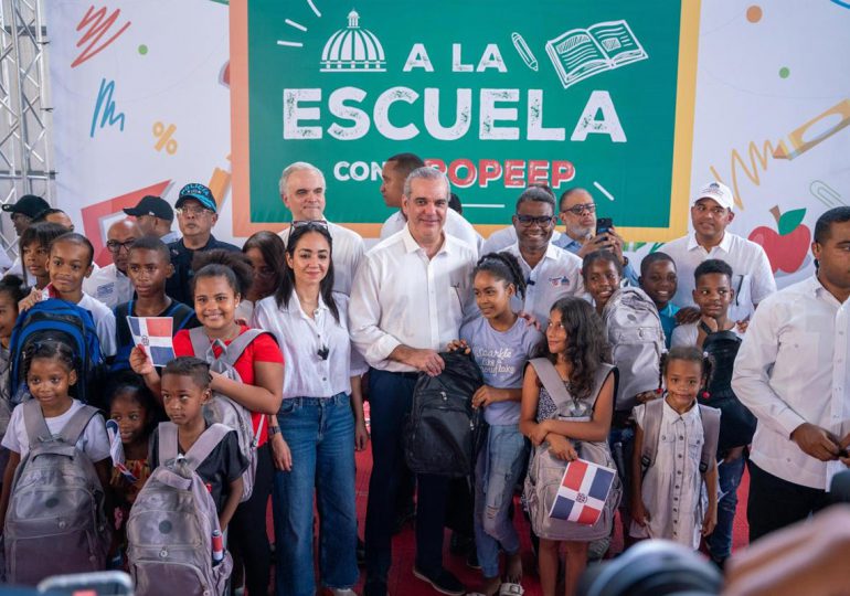 Presidente Abinader inaugurará cinco centros educativos y un CAIPI