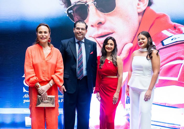 Scudería Dominicana y Ritmo Platinum presentaron edición especial dedicada Ayrton Senna