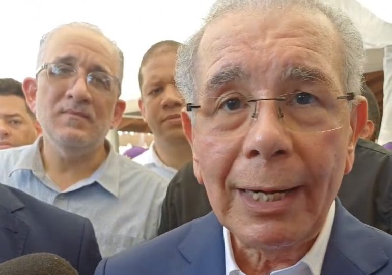 Danilo: La gente se vuelca hacia el PLD; competimos por el primer lugar