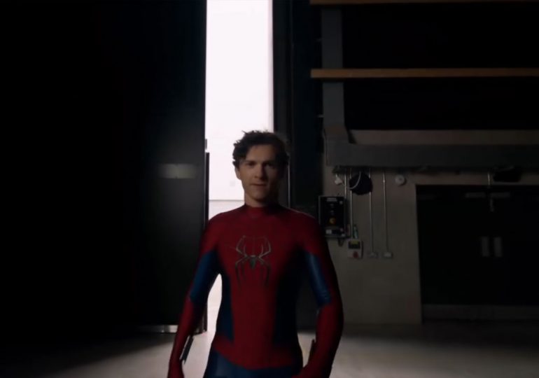 Video | Tom Holland aparece con el nuevo traje de "Spider-Man"