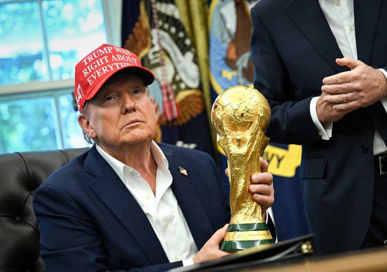 Video | Trump anuncia que el sorteo del Mundial de Fútbol 2026 será en Washington en diciembre