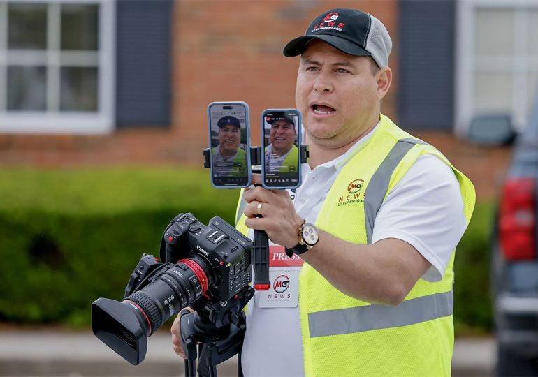 El periodista salvadoreño Mario Guevara ha estado detenido más de cien días en EE.UU.