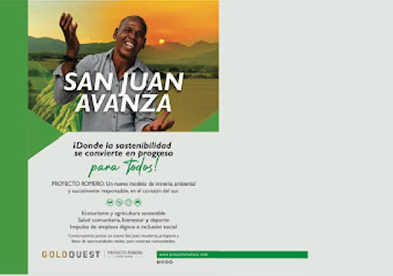 GoldQuest lanza campaña publicitaria “San Juan Avanza”