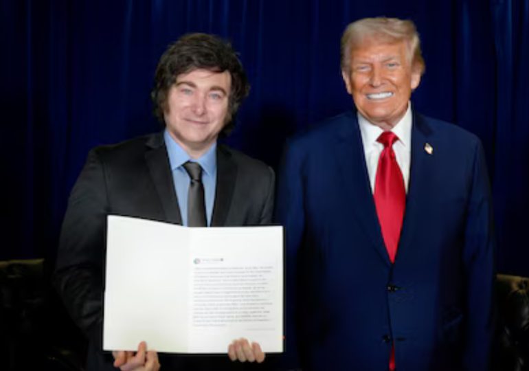 “Milei tiene mi respaldo completo para la reelección”, dijo Donald Trump