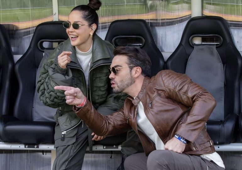 Carmen Villalobos comparte escenario con su novio  Frederik Oldenburg en Top Chef VIP