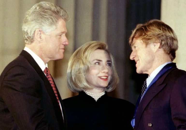 Hillary Clinton elogia legado de Robert Redford como actor, director y defensor de causas sociales