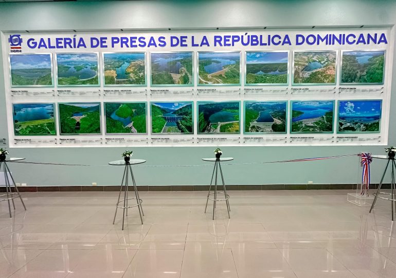 INDRHI inaugura primera Galería de Presas en la República Dominicana
