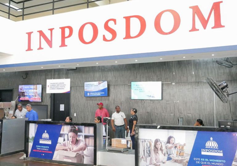 INPOSDOM informa suspensión temporal de envíos hacia Estados Unidos por entrada en vigor de nuevos aranceles