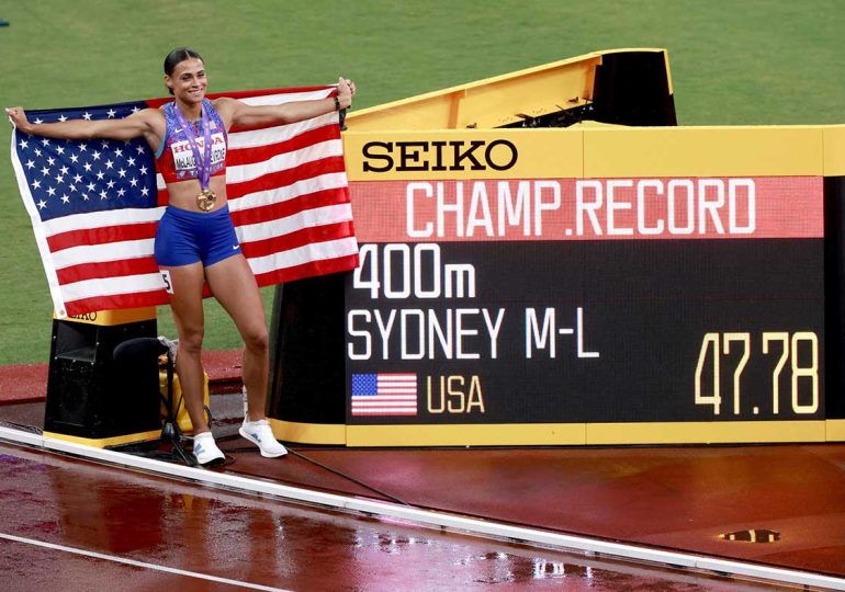 McLaughlin y Paulino hacen historia en los 400 y Leyanis Pérez destrona a Yulimar Rojas