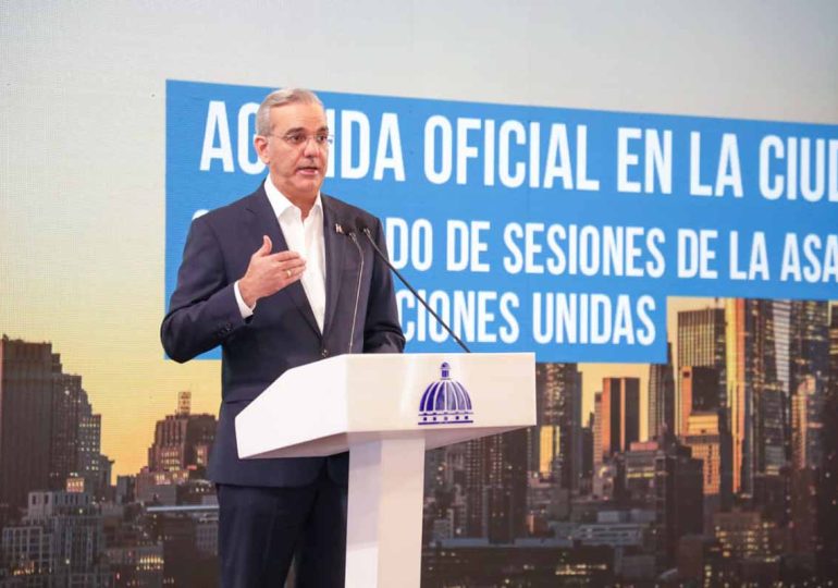 Video | Presidente Abinader anuncia agenda a desarrollar en Nueva York: incluye discurso este miércoles ante ONU