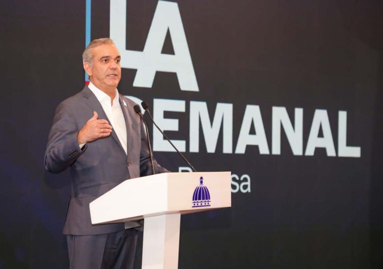 Presidente Abinader informa DNCD ha decomisado más de 226 mil kilos de drogas en últimos cinco años