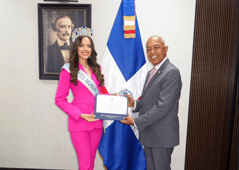 Miss Mundo Dominicana Mayra Delgado recibe cuatro reconocimientos en  New Jersey